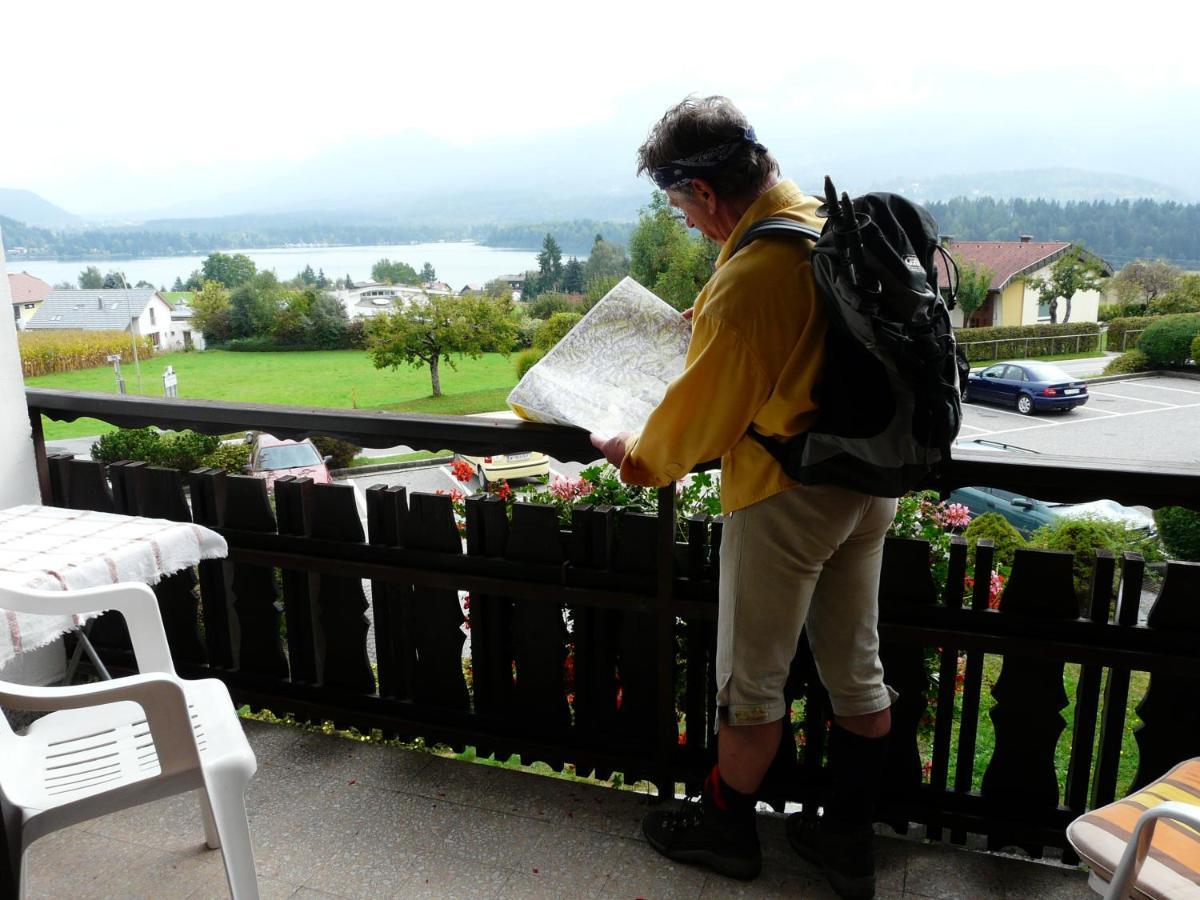 Gaestehaus Karawankenblick Daire Drobollach am Faakersee Dış mekan fotoğraf