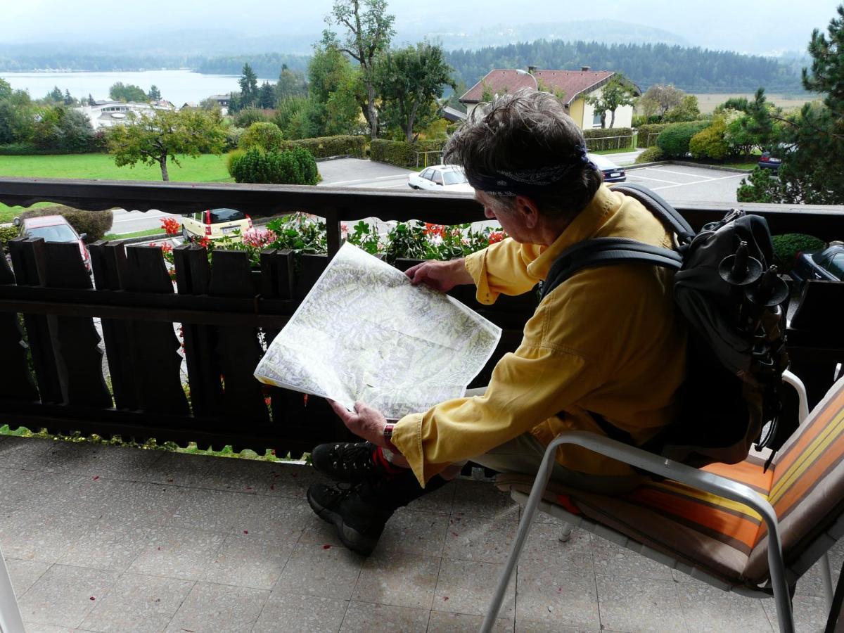 Gaestehaus Karawankenblick Daire Drobollach am Faakersee Dış mekan fotoğraf